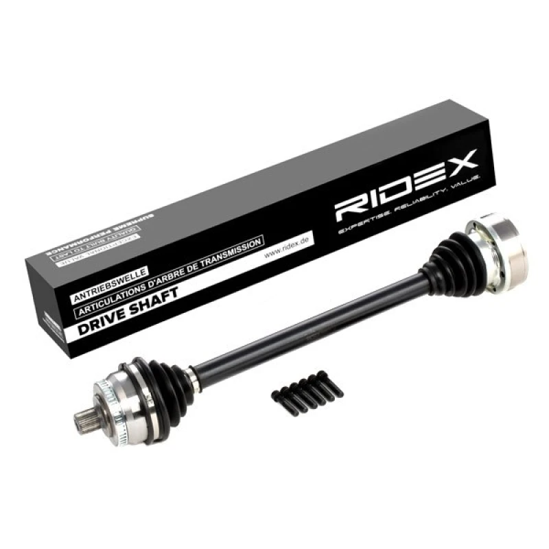 Image of RIDEX 13D0014 Drive shaft Front Axle Left Drive Shaft (13)
