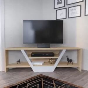 Image of Sares Corner TV Stand TV Unit for TVs up to 55 inch