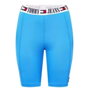 Image of Tommy Jeans Taping Cycling Shorts - Blue