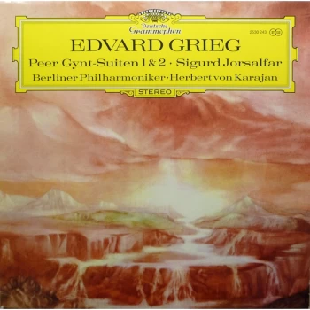 Image of Edvard Grieg - Peer Gynt-Suiten 1 & 2/Sigurd Jorsalfar Vinyl