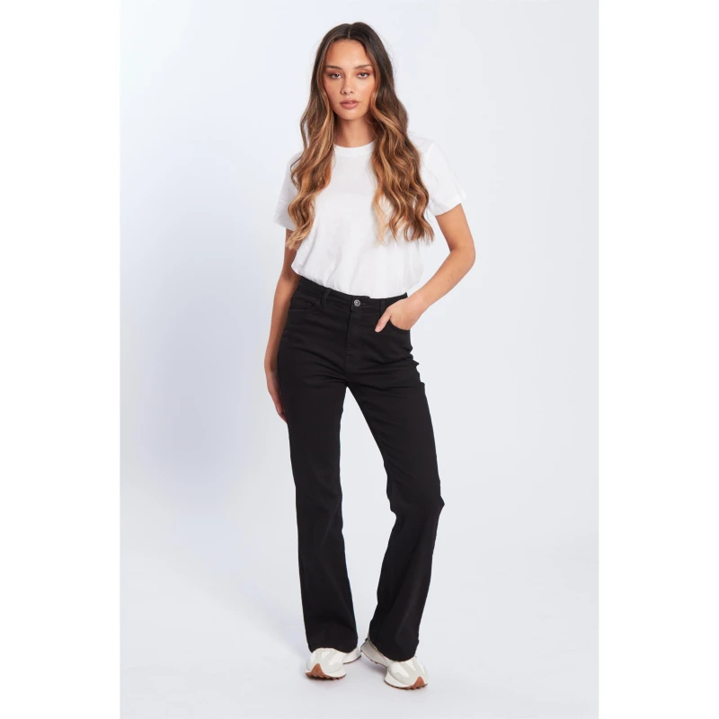 Image of Be You You Bootcut Jeans - Black 8