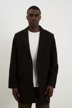 Image of Mens Signature 2 Button Epsom Coat