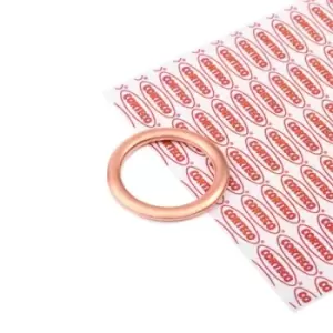 Image of CORTECO Oil Drain Plug Gasket Copper 407711H Oil Drain Plug Seal,Drain Plug Gasket OPEL,PEUGEOT,Corsa F,5008 (0U_, 0E_)
