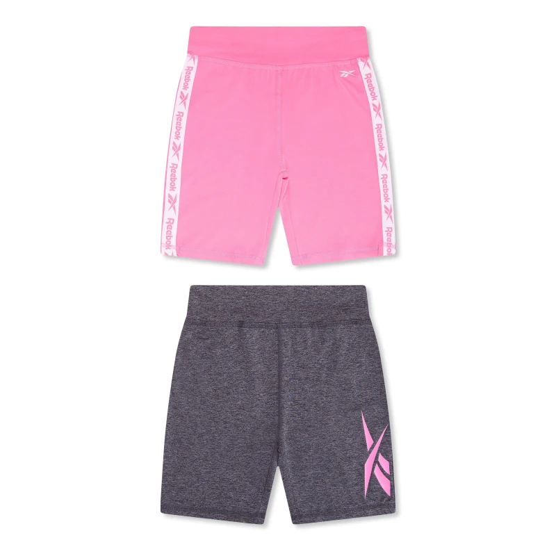 Image of Reebok Kids Jersey Shorts Sugar Plum female 9-10 (M)