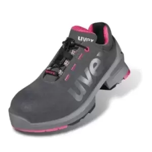 Image of uvex 8562/8 Ladies Grey/Pink Safety Trainers - Size 4