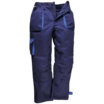 Image of Portwest - TX16NARS - sz S Texo Contrast Trouser - Lined - Navy