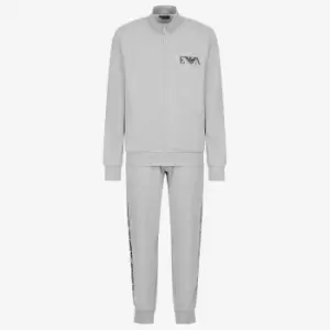 Image of Emporio Armani Iconic Cotton-Blend Jersey Tracksuit - XL
