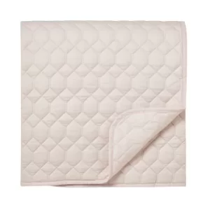 Image of Sanderson Tulipomania Quilted Throw, Amethyst