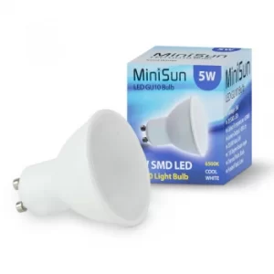 Image of MiniSun GU10 5W LED Bulb in Cool White