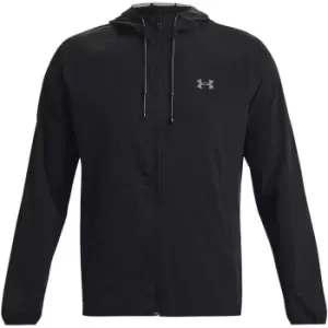 Image of Under Armour Stretch Woven Windbreaker - Black