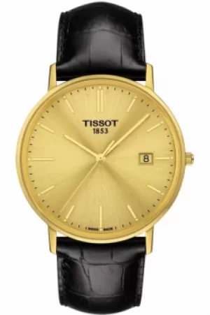 Image of Mens Tissot Goldrun 18ct Gold Watch T9224101602100
