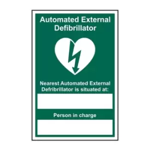 Image of Automated External Defibrillator Nearest - Sav (200 x 300mm)