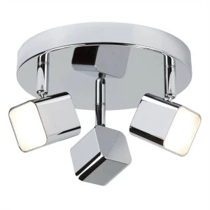 Image of LED 3 Light Spotlight Chrome