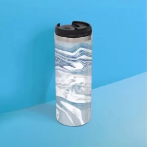 Image of Blue Marble Stainless Steel Travel Mug