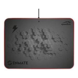 Image of Speedlink Enmate RGB Charging Gaming Mousepad Grey