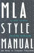 Image of mla style manual and guide ot scholarly publishing