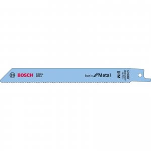 Image of Bosch S918B Metal Cutting Reciprocating Saw Blades Pack of 5