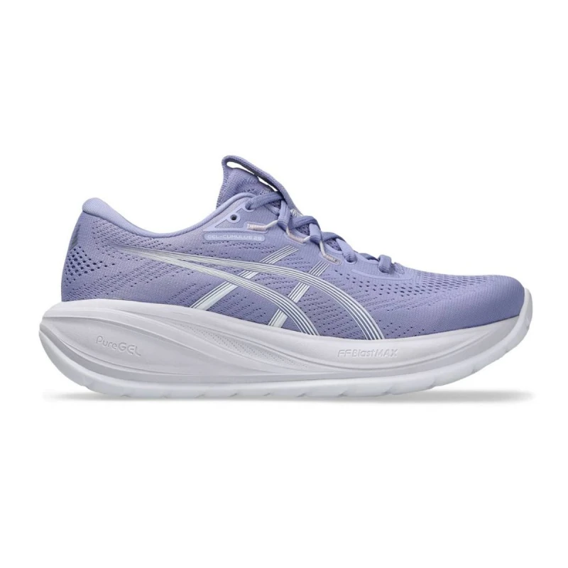 Image of Asics Gel-Cumulus 28 Purple White SS26 Womens Shoes, Size 38 - EUR