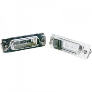 Image of D SUB shielded cap Conec 165X16719X Silver