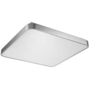 Image of Zumaline Lighting - Zumaline Sierra Integrated LED Integrated LED Panel, Silver, 4000K, 2600Lm