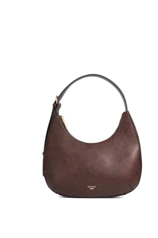 Image of Dune London Womens 'Daintily' Shoulder Bag in Dark Brown Dark Brown Female One Size