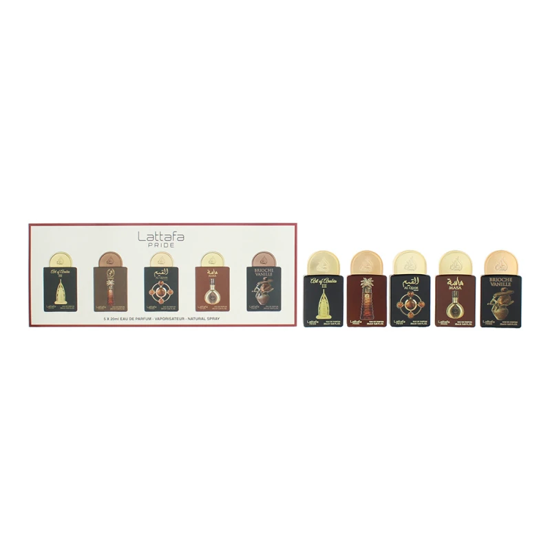 Image of Lattafa Pride Gift Set Collection No. 4 - 5 x 20ml