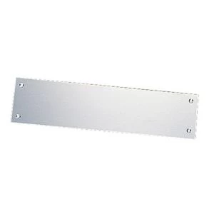 Image of Silver Aluminium Finger Plate L300mm W75mm