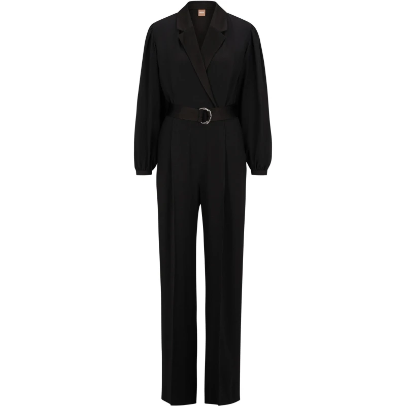 Image of Boss Womens Duxea Wrap Dress Black female 12 (L)