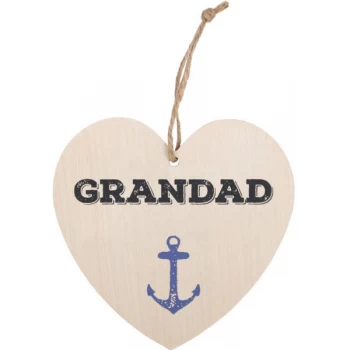 Image of Grandad Hanging Heart Sign