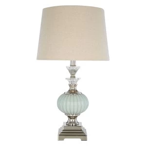 Image of Premier Housewares Ulyana Table Lamp with Natural Shade