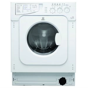 Image of Indesit IWDE126 6KG 5KG 1200RPM Integrated Washer Dryer