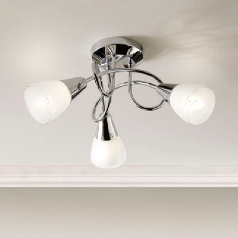 Image of K Living Dione Chrome 3Lt Ceiling Light