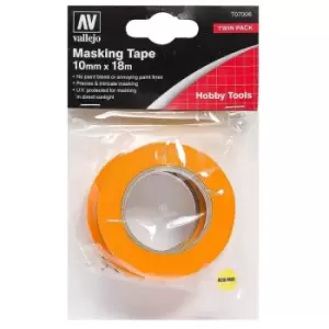 Image of AV Vallejo Tools - Precision Masking Tape 10mmx18m Twin Pac