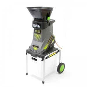 Image of Electric Impact Shredder with Box and Detachable Hopper