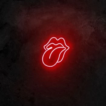 Image of The Rolling Stones - Red Red Wall Lamp