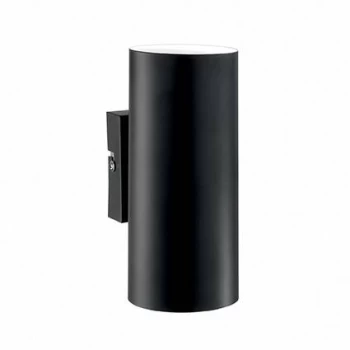 Image of Hot 2 Light Up & Down Wall Light Black, GU10