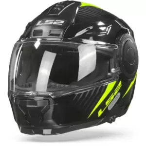 Image of LS2 FF902 Scope Skid Black Hivis Yellow M