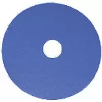 Image of Floor Maintenance Pads (Wet Scrubbing or Medium Duty Spray Cleaning) 17" Blue pack of 5
