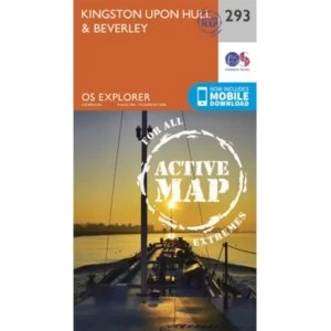 Image of Kingston-Upon-Hull and Beverley by Ordnance Survey (Sheet map, folded, 2015)