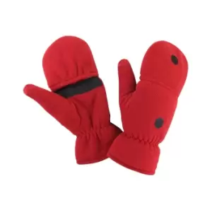 Image of Result Unisex Winter Essentials Palmgrip Glove-Mitt (S-M) (Red)