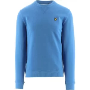 Image of Lyle and Scott Spring Blue Crew Neck Sweatshirt