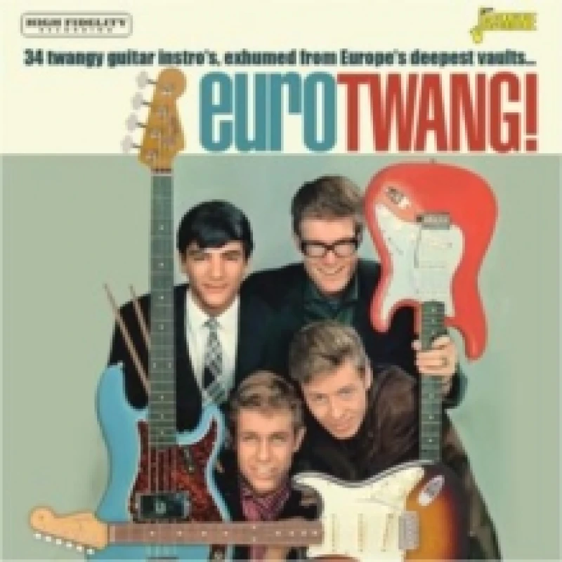 Image of Eurotwang! 34 twangy guitar instro's: Exhumed from Europe's deepest vaults CD / Album