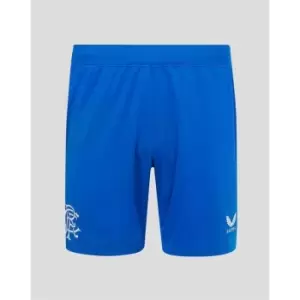 Image of Castore Rangers Away Shorts 2023 2024 Adults - Blue
