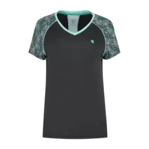 Image of 194247-086 HYPERCOURT EXPRESS TEE 2 LIMO BLACK - S