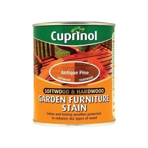 Image of Cuprinol Softwood & Hardwood Garden Furniture Stain Antique Pine 750ml