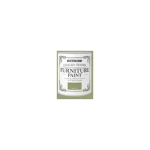 Image of Rust-Oleum Chalk Chalky Furniture Paint Sage Green 125ml - Sage Green
