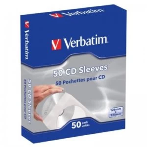Image of Verbatim Cd Sleeve (50 Pack)
