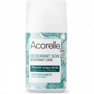 Image of Acorelle Lotus Bergamotte Roll On Care Deodorant 50ml