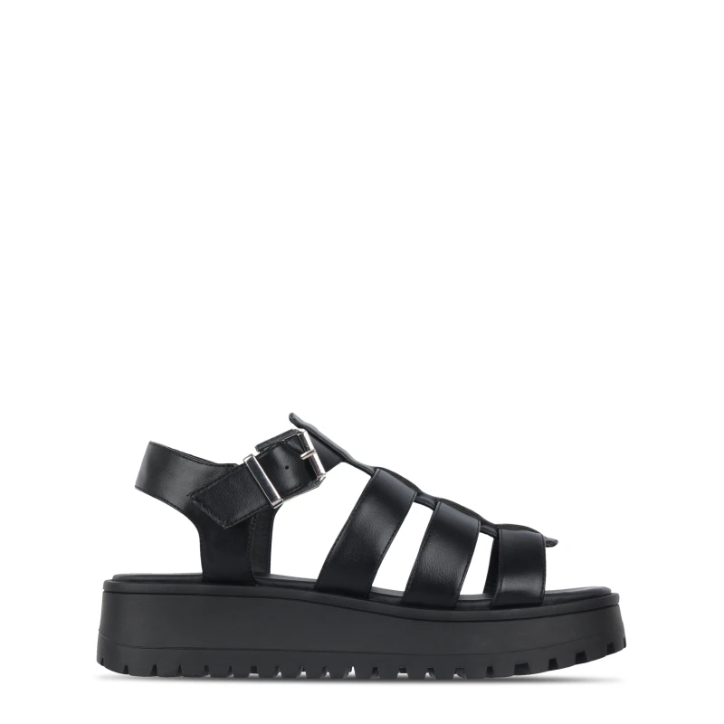 Image of Jack Wills Gladiator Sandals Womens Black female 3 (36)