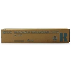 Image of Ricoh Type 245 Cyan Laser Toner Ink Cartridge 888315